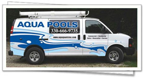 Aqua Pools van